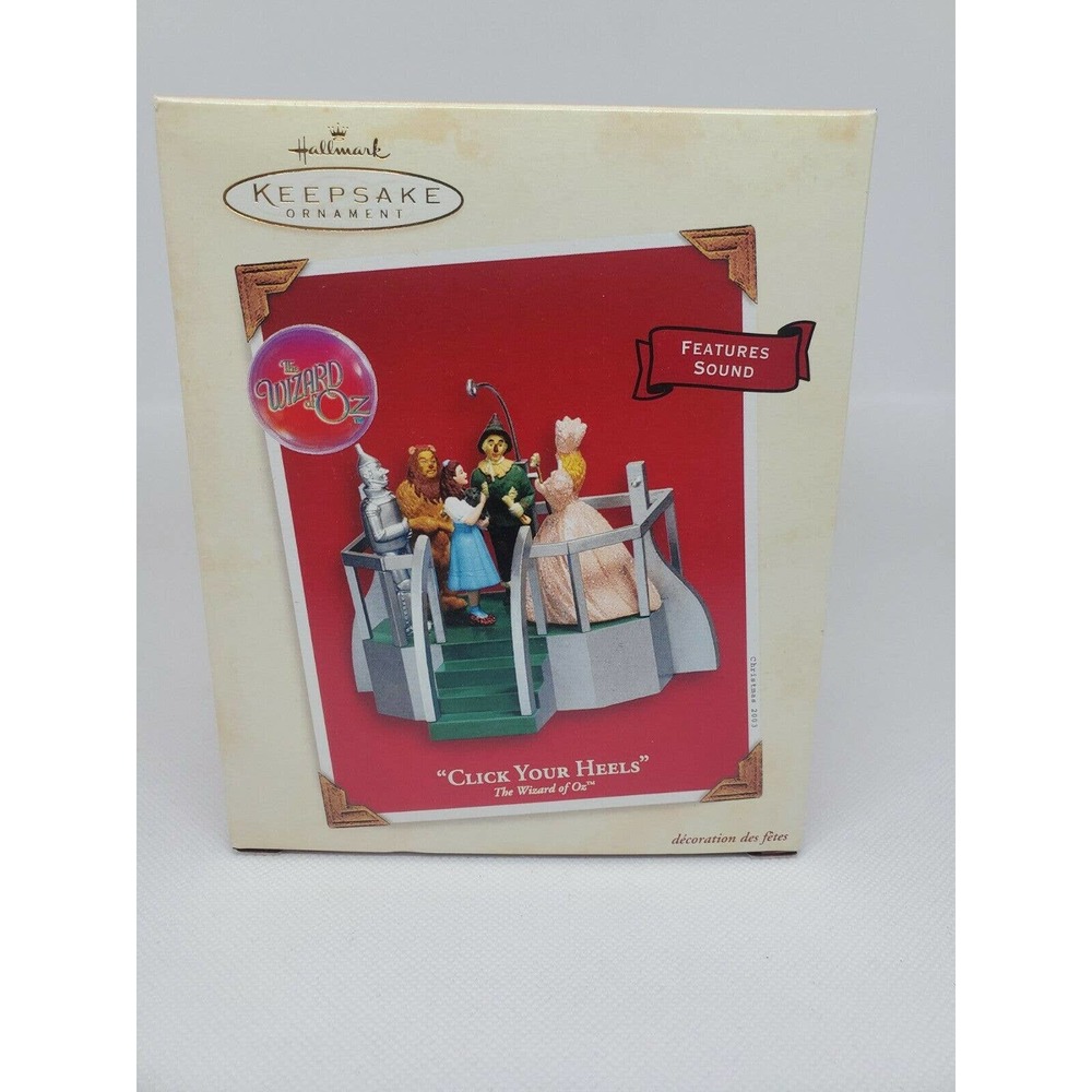 2003 Hallmark Keepsake Magic Ornament Wizard Of Oz